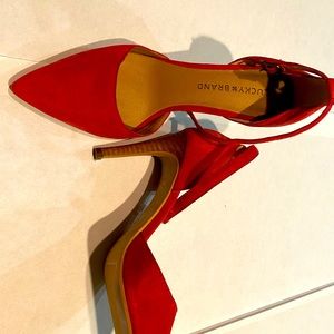 Lucky Brand Tukko-Red  Size 9  New without box
